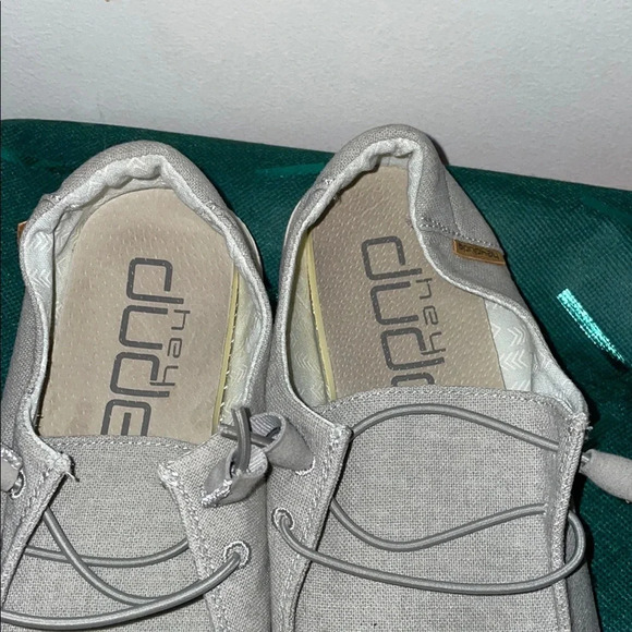 Hey Dude Gray Loafers with Comfortable Slip-On Design - Picture 6 of 9